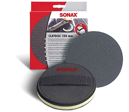 Круг для очистки кузова автомобиля SONAX (Германия) 150 мм (подходит для машинки)