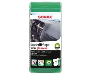 Влажные салфетки для пластика SONAX Plastic Care (Германия) 25 шт