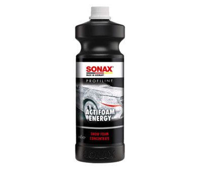Ручной шампунь для авто с активной пеной серии PROFILINE  SONAX ActiFoam Energy (Германия) 1л