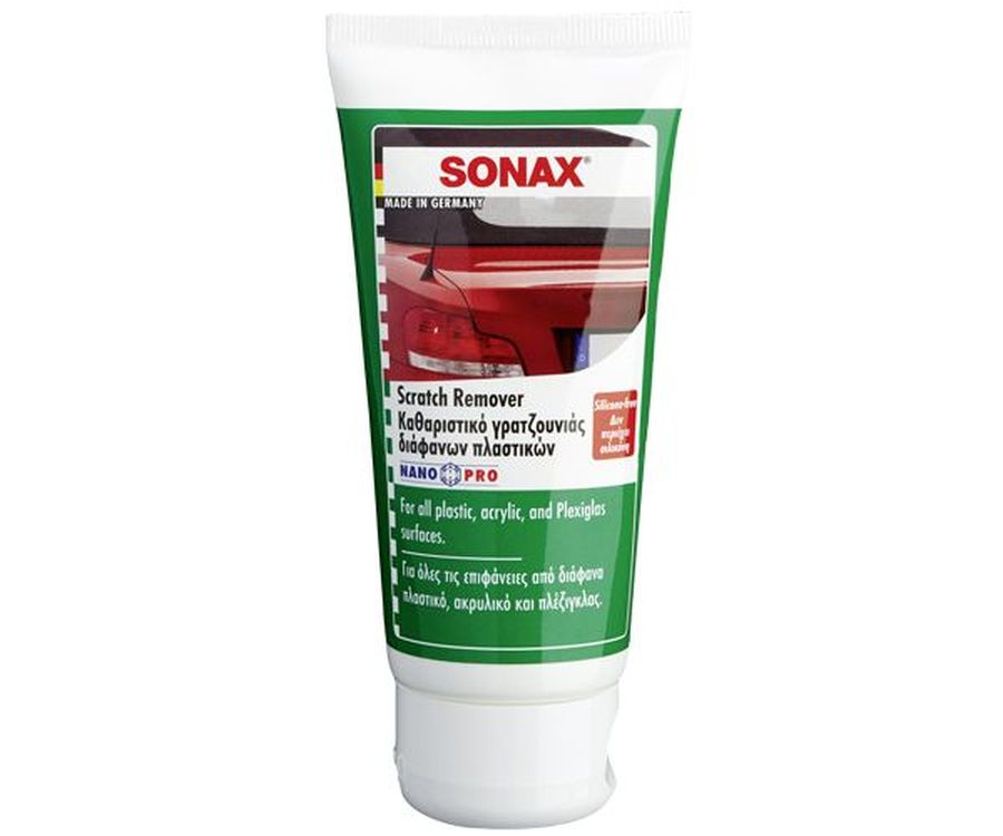 Sonax Полироль для фар и прозрачного пластика SONAX NanoPro Scratch Remover (Германия) 75 мл.
