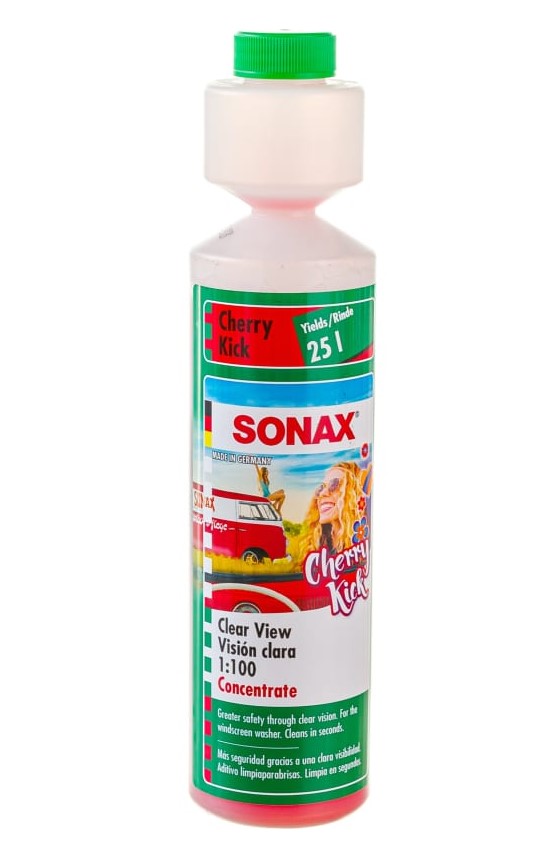 Sonax Концентрат омывателя (вишня) 1:100 до 25л SONAX Cherry Kick (Германия) 250 мл